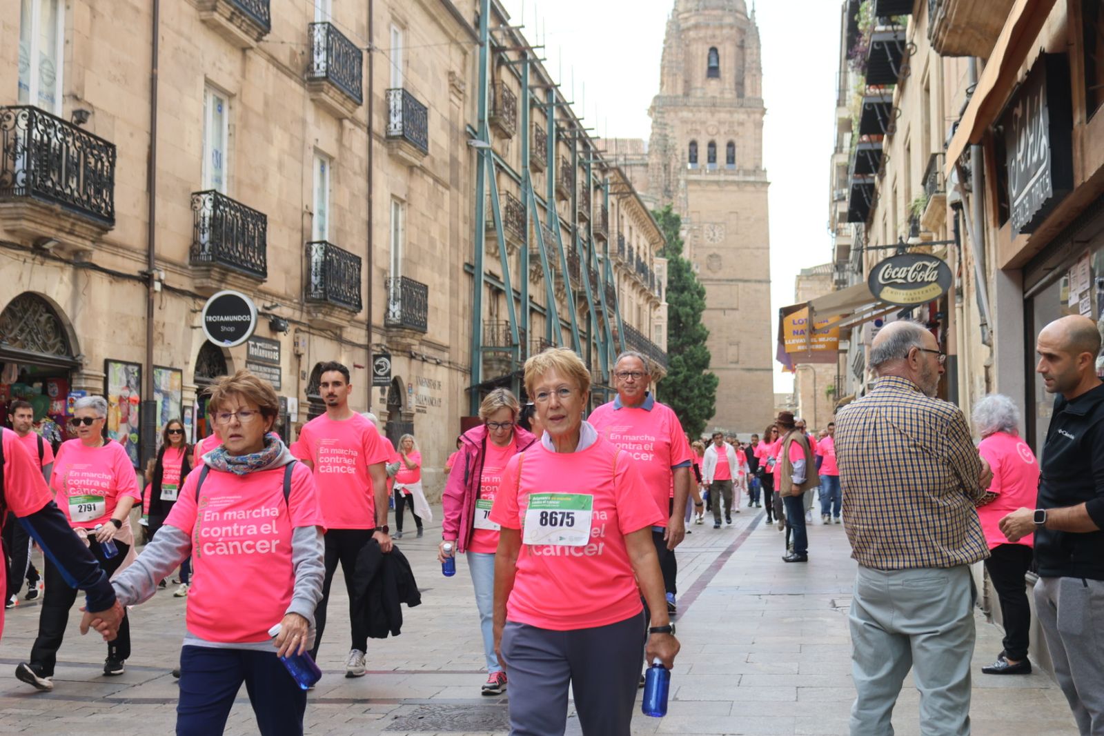 La marcha contra el cáncer vuelve a Salamanca un año más