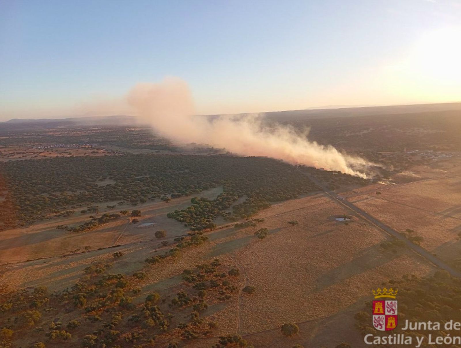 Incendio en Campillo de Azaba