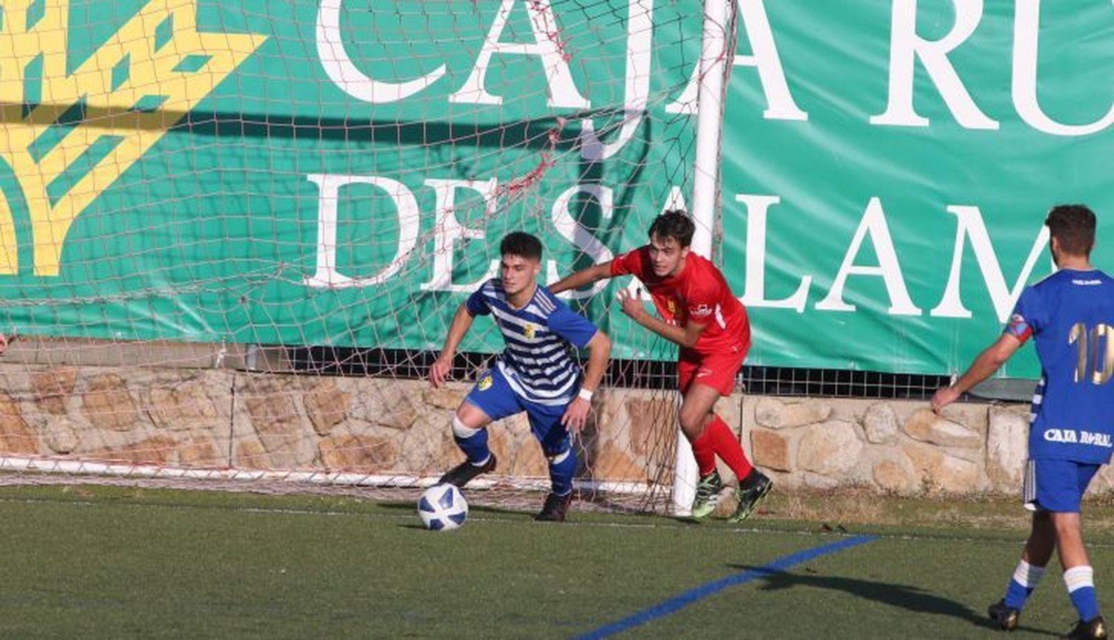 Pablo Yenes, en un encuentro con la UD Santa Marta de Liga Nacional | FOTO SALAMANCA24HORAS.COM