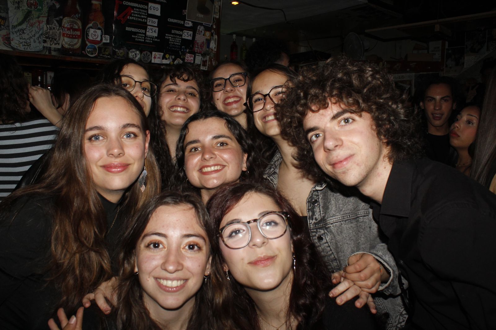 Salamanca de noche, sabado 11 de abril