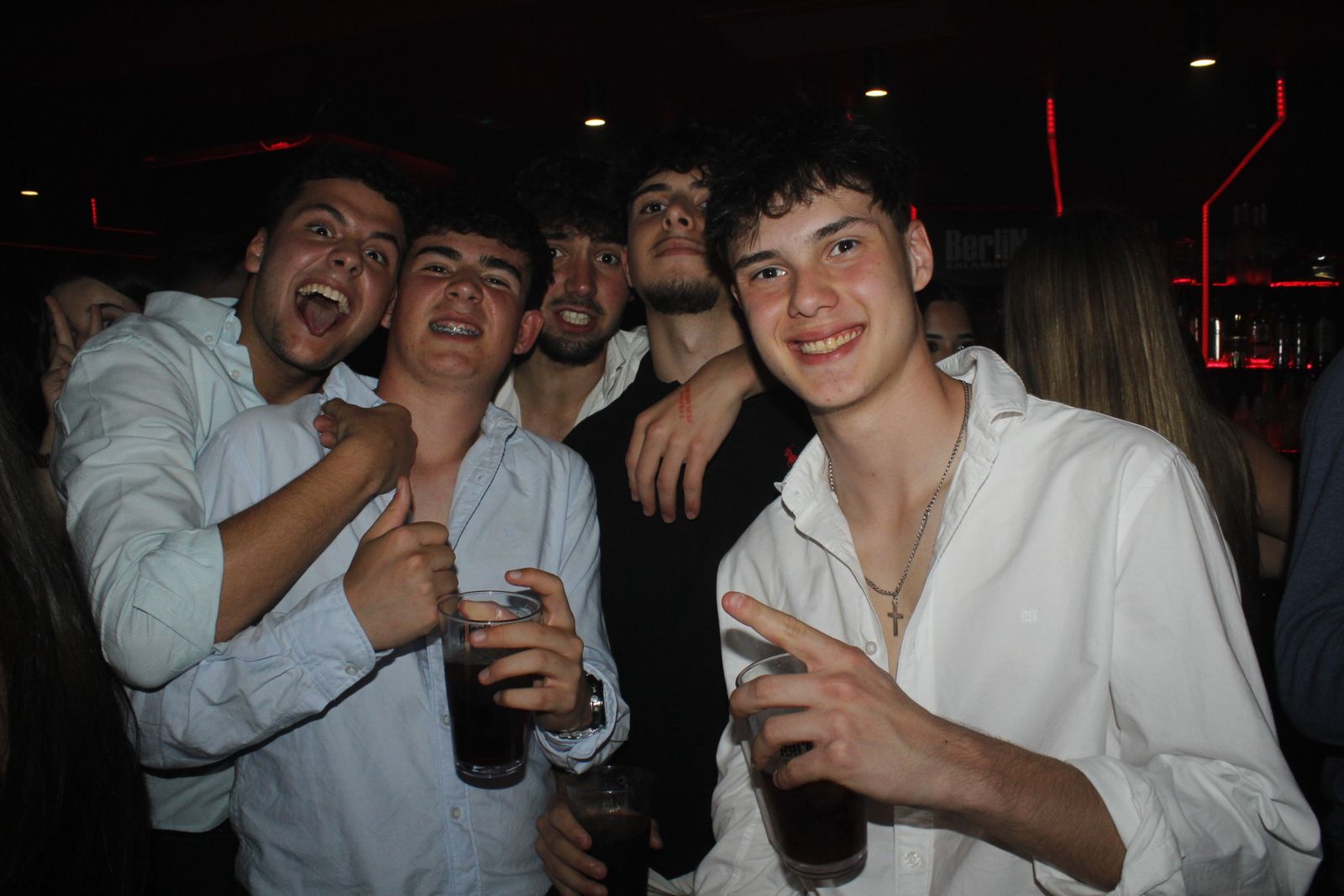 Salamanca de noche, sabado 25 de abril