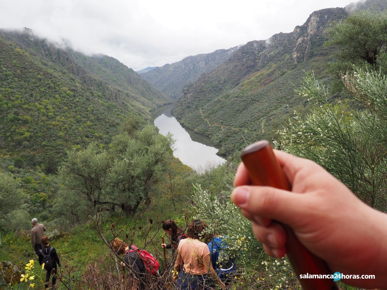 Senederismo Mieza. Foto de archivo