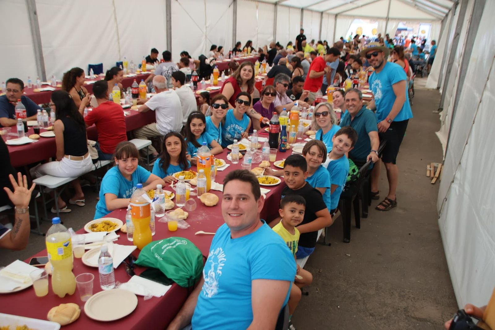 Degustación de paella en Villares de la Reina por las fiestas del Corpus Christi 2025