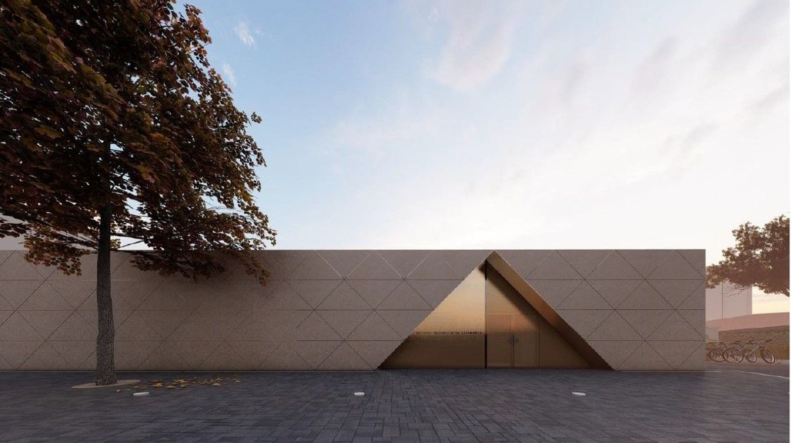 Proyección del nuevo edificio del archivo de la Diputación de Salamanca