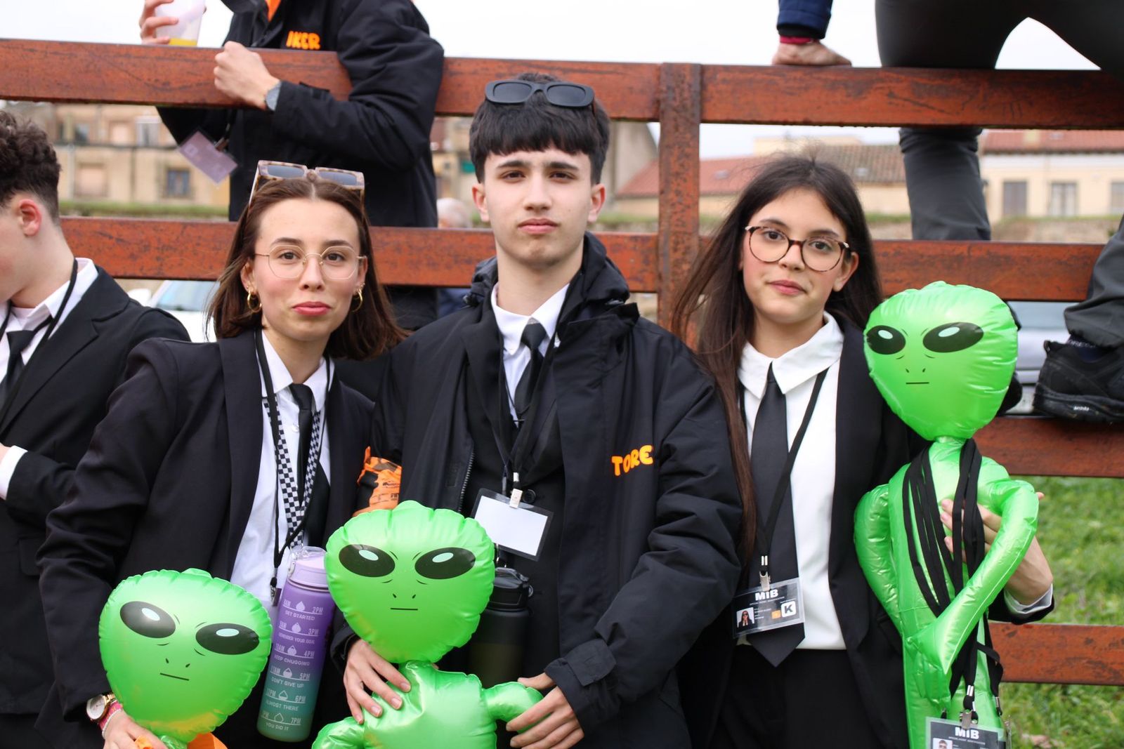 Ambiente en la suelta del XIV Toro del Antruejo en el Carnaval de Ciudad Rodrigo