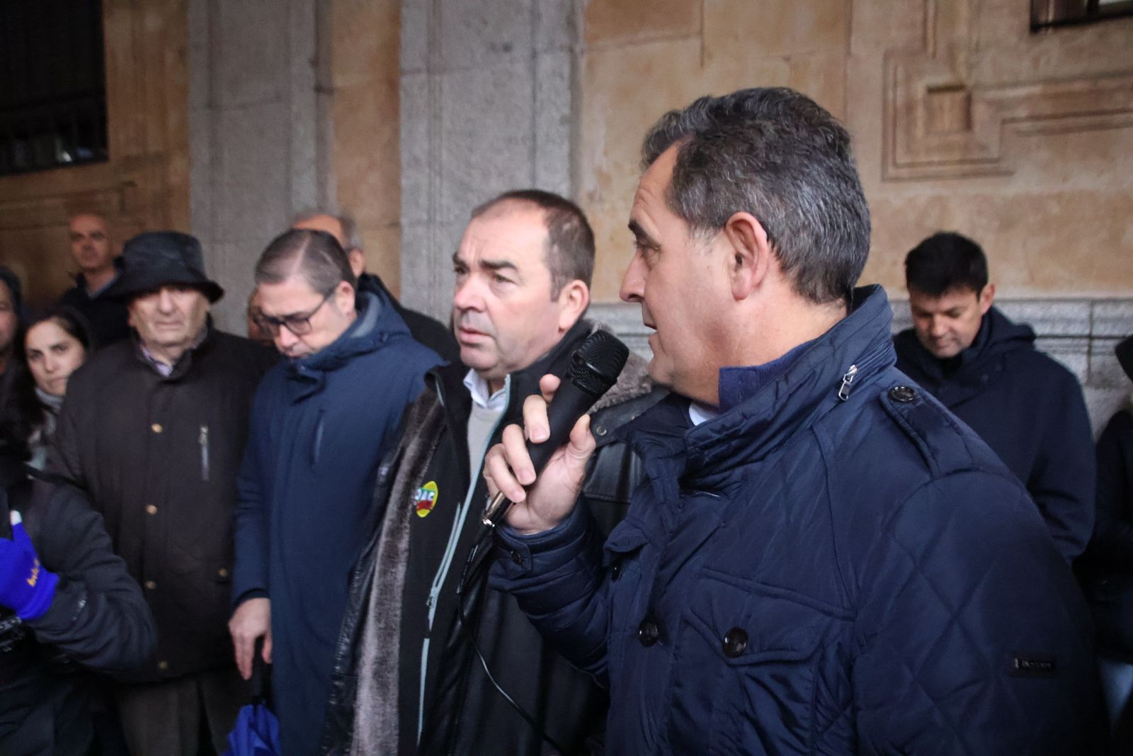 El sector de las legumbres y el cereal se manifiesta en Gran Vía contra Mercosur