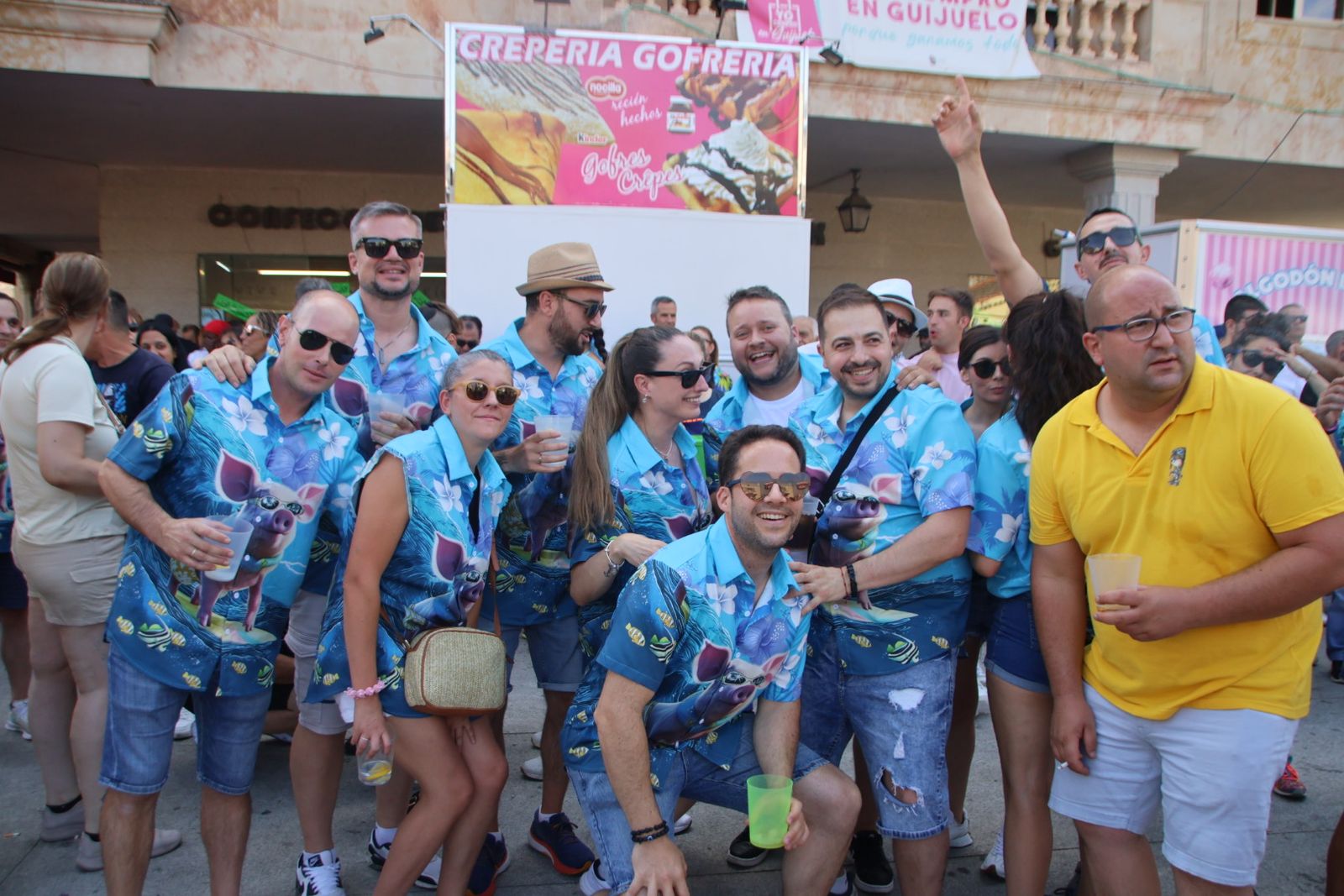 Chupinazo en Guijuelo