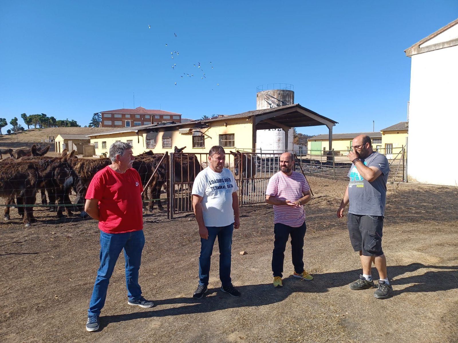 Visita incendios Tábara y Valle del Tera