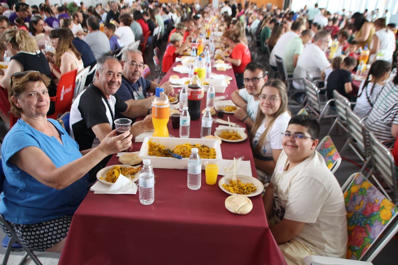 Degustación de paella en Villares de la Reina por las fiestas del Corpus Christi 2025