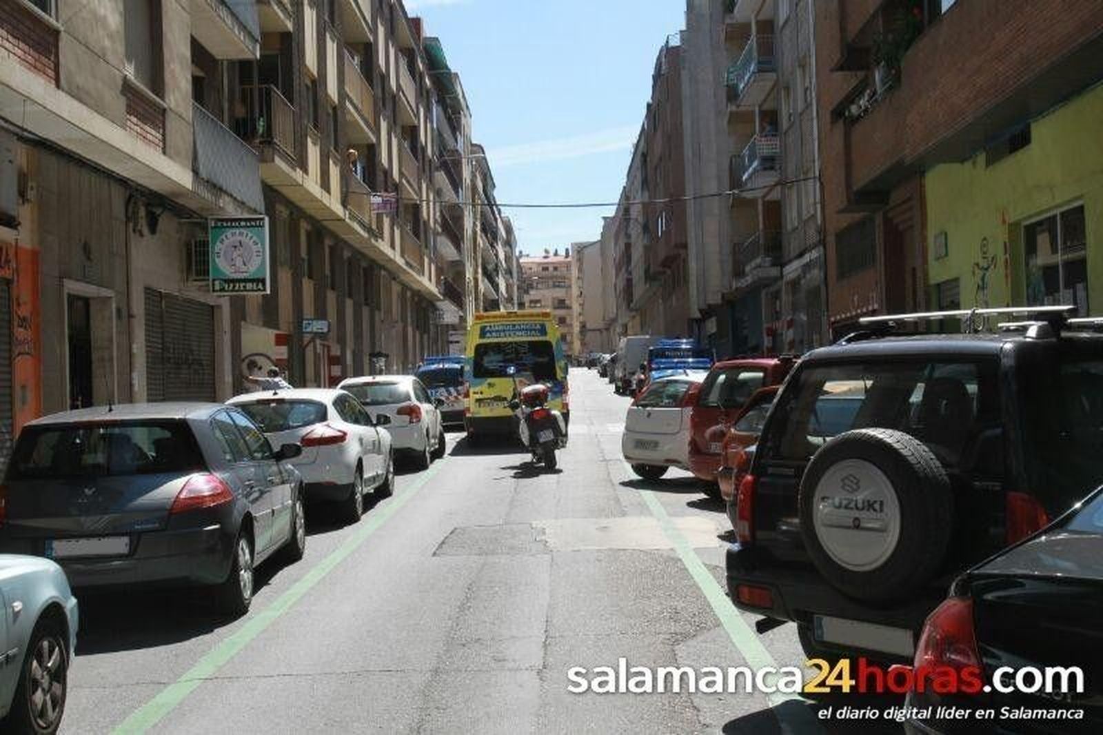 Suceso en la calle Fernando de la Peña