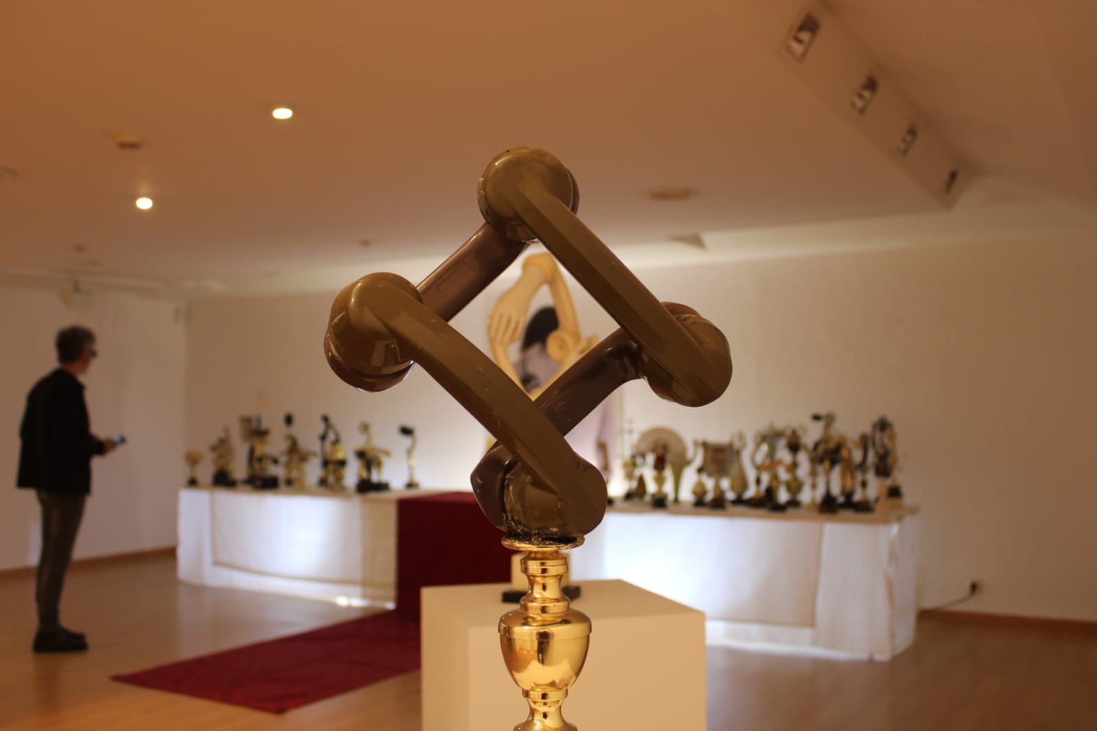 Inauguración de la exposición 'la llamada encendida' de Jean Claude Cubino (25)
