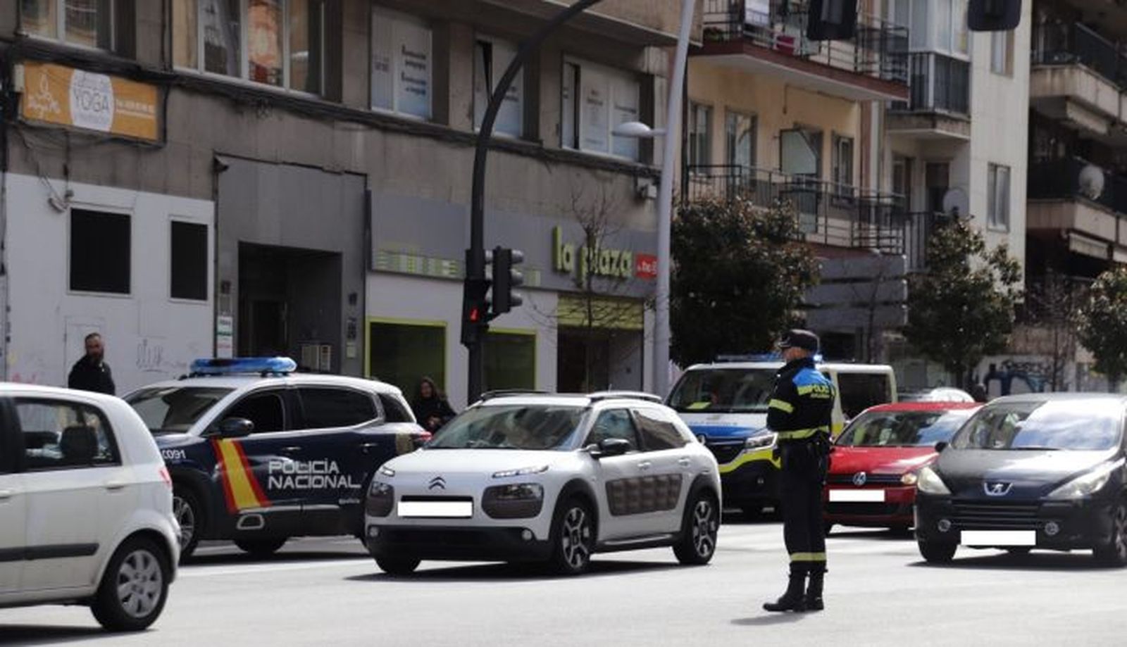 Atropello en el Paseo de San Antonio | Fotos: Andrea M.