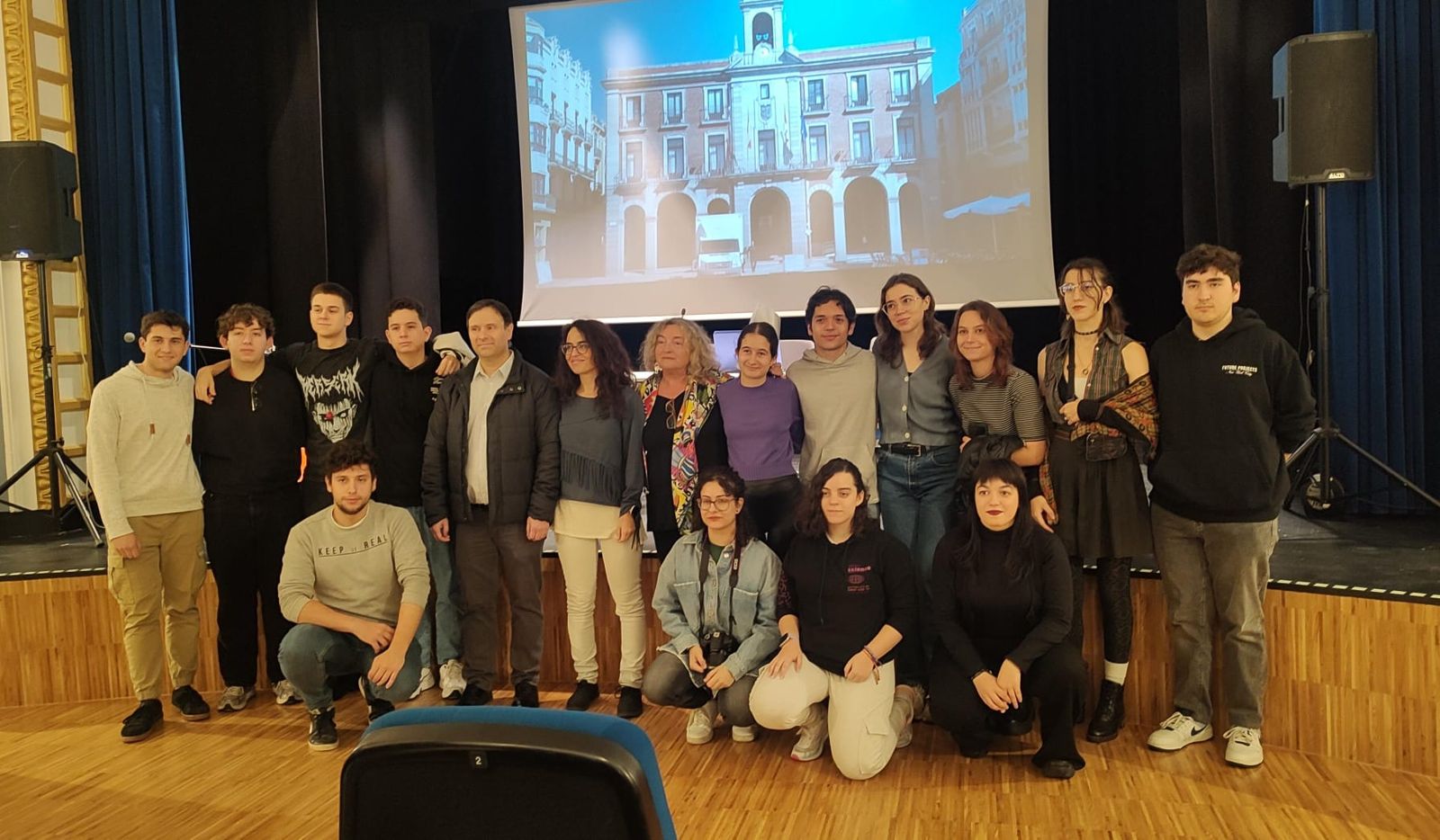 Presentación del vídeo elaborado por los alumnos de La Vaguada