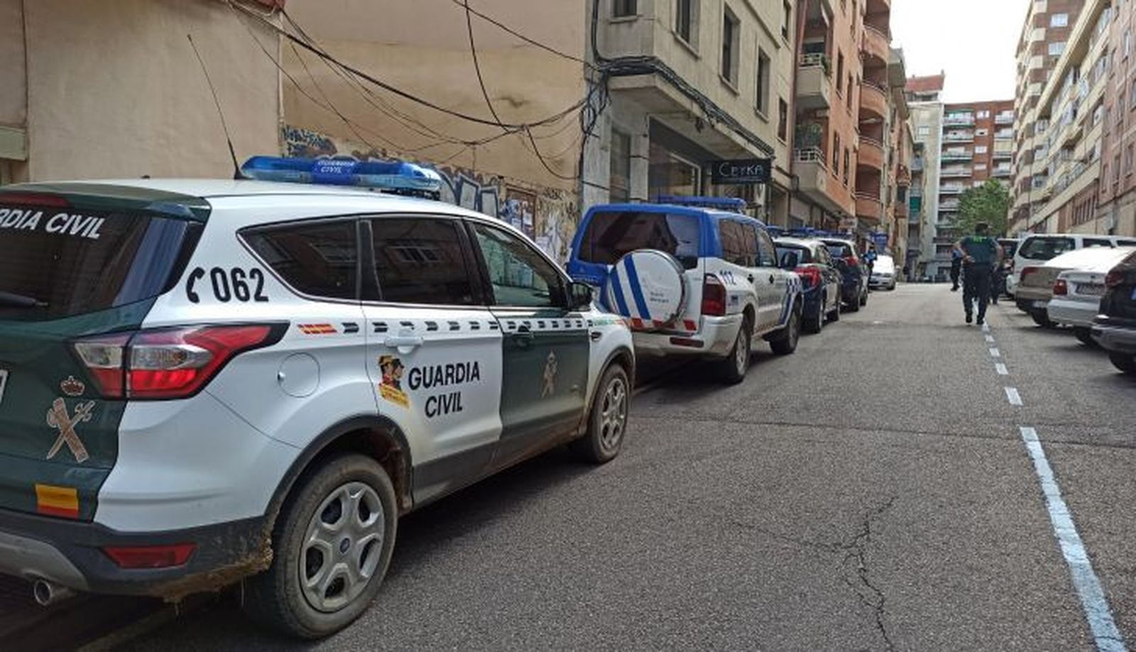 Actuación de Policía Nacional, Policía Municipal y Guardia Civil en Cardenal Mella (4)