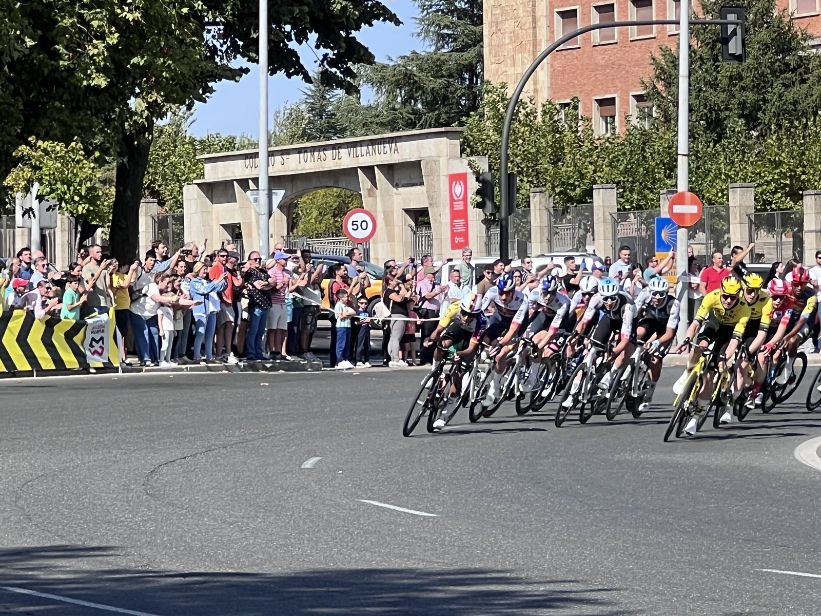 Vuelta ciclista a su paso por Salamanca