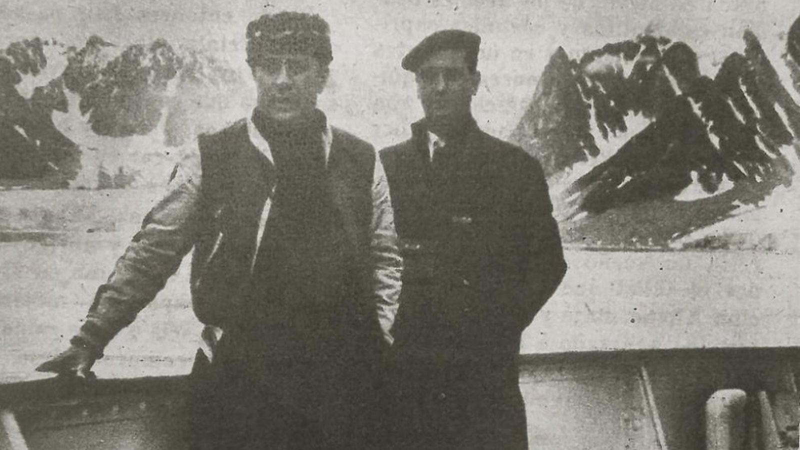 Fernando Gallego en una expedición al Artico. Ical