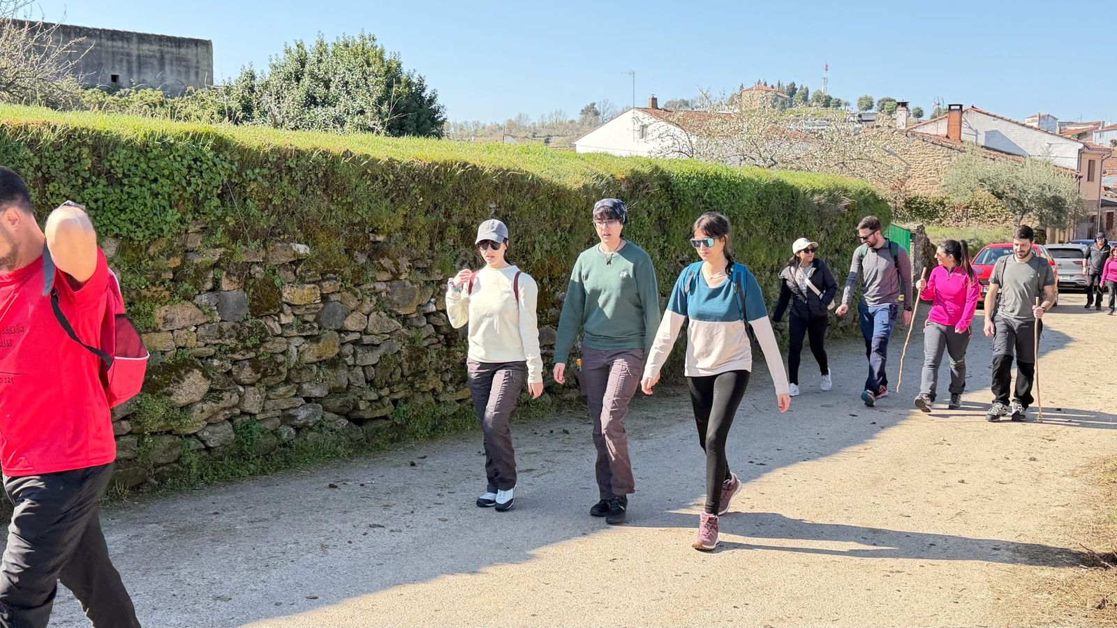 Marcha senderiesta mieza