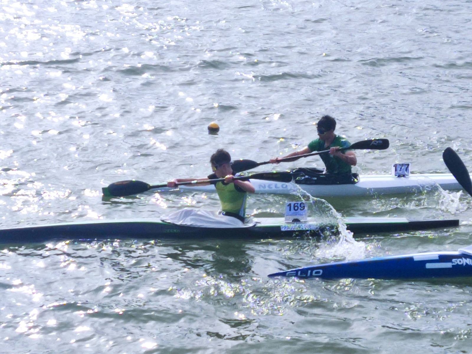 Imagen de algunos de los competidores durante el campeonato