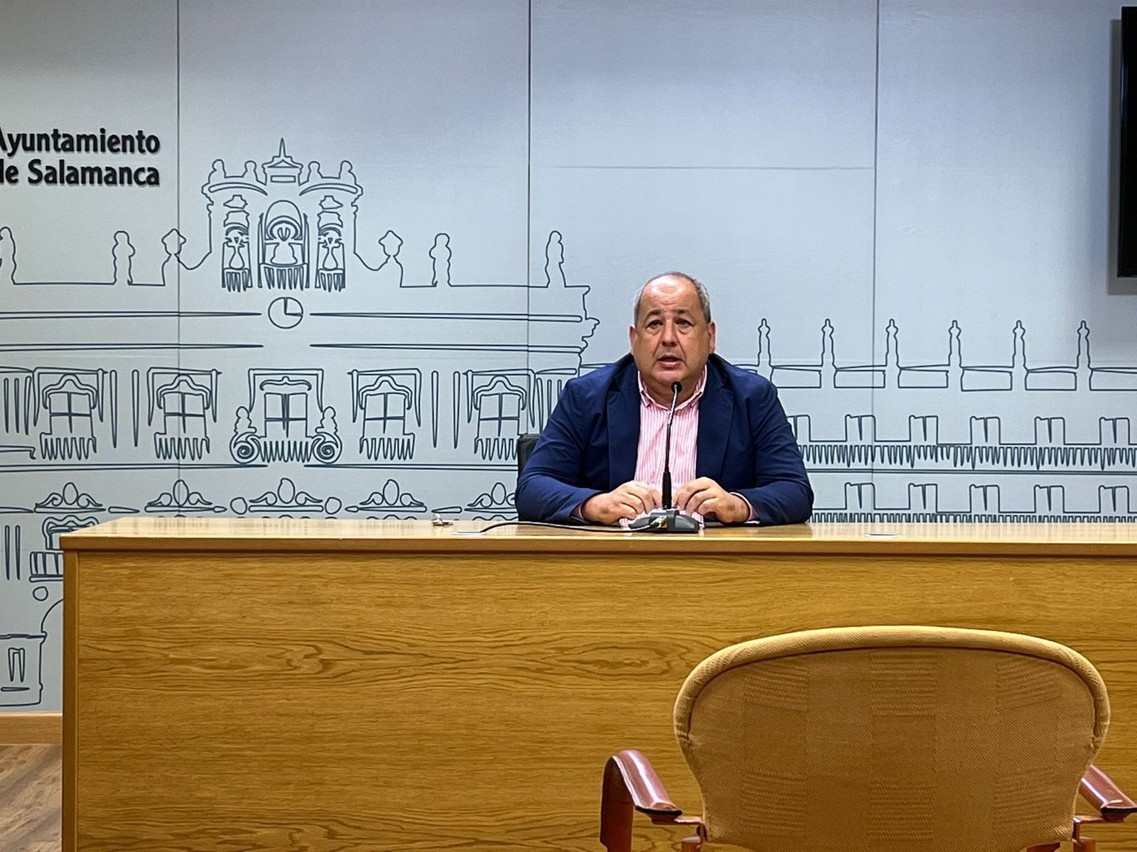 Ricardo Ortiz, concejal no adscrito en el Ayuntamiento de Salamanca