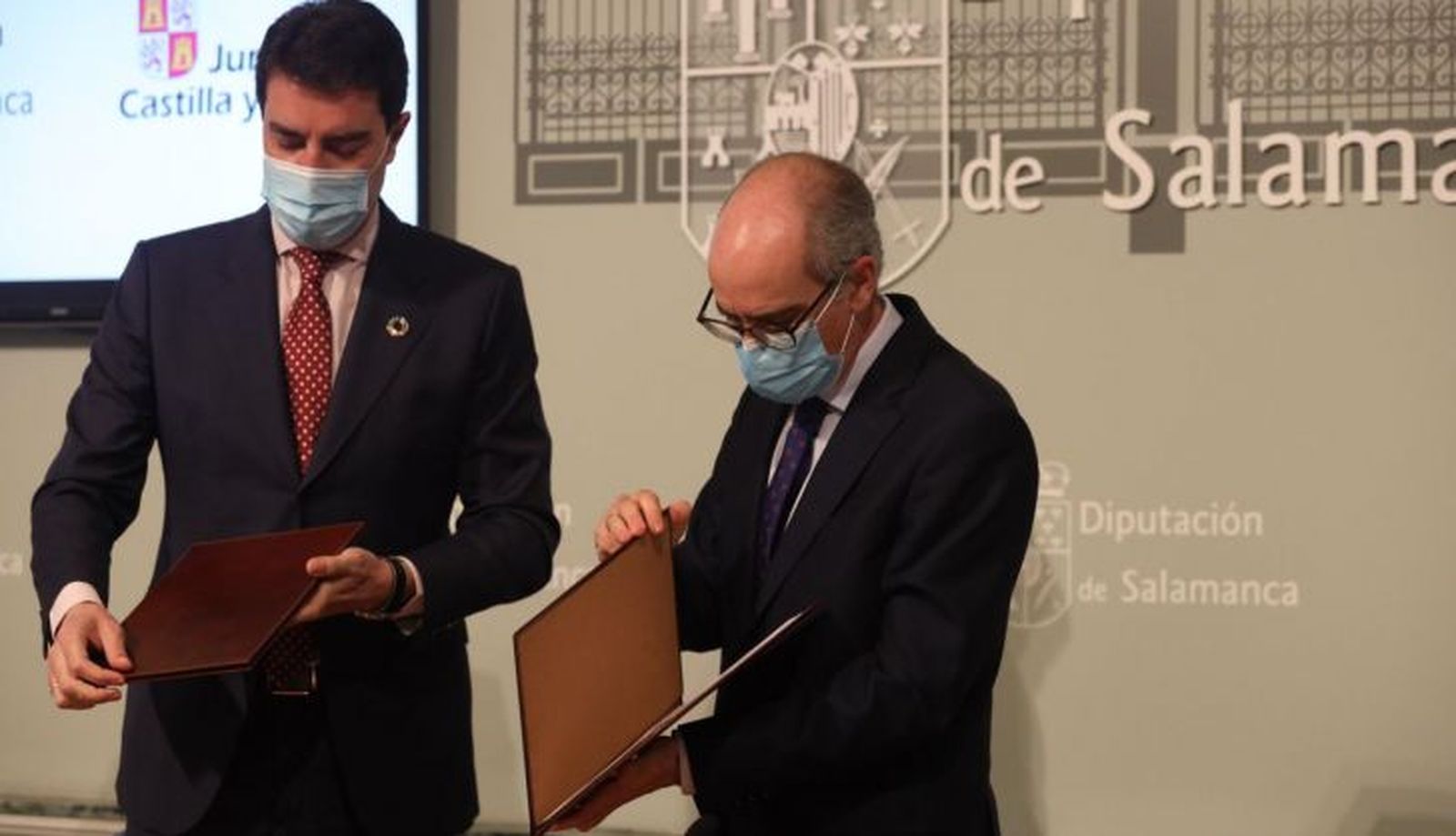 Ángel Ibáñez y Javier Iglesias