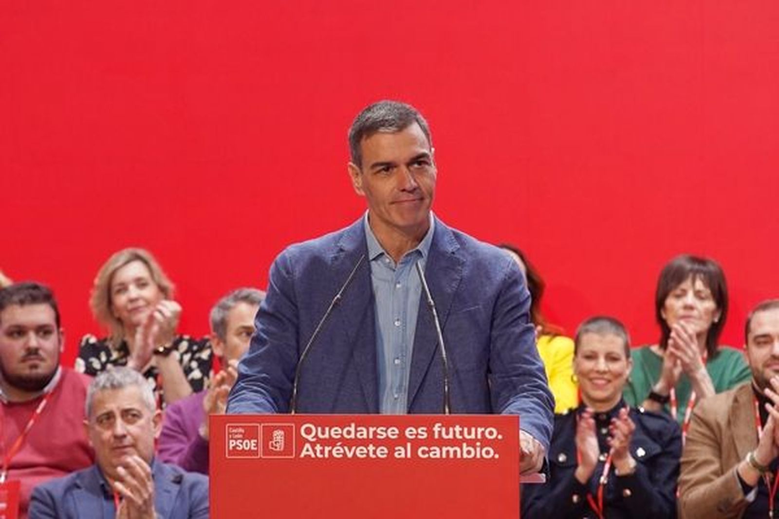 Pedro Sánchez en su participación en el XV Congreso Autonómico del PSOE Pedro Sánchez en su participación en el XV Congreso Autonómico del PSOE