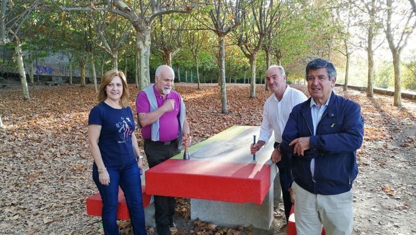 El merendero de la Fuente del Lobo luce nueva cara