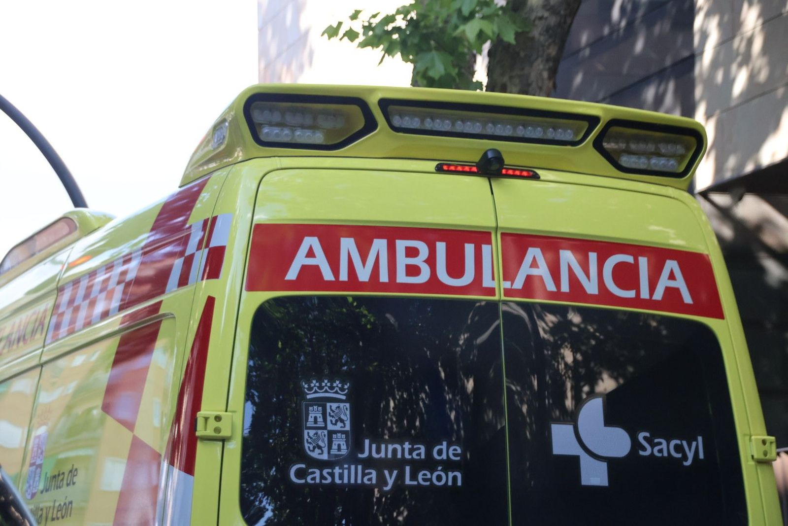 Ambulancia. Foto de archivo