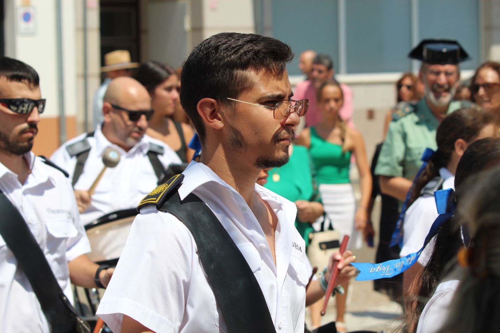 Moriscos. Procesión acompañada por la Agrupación Musical Virgen de la Vega