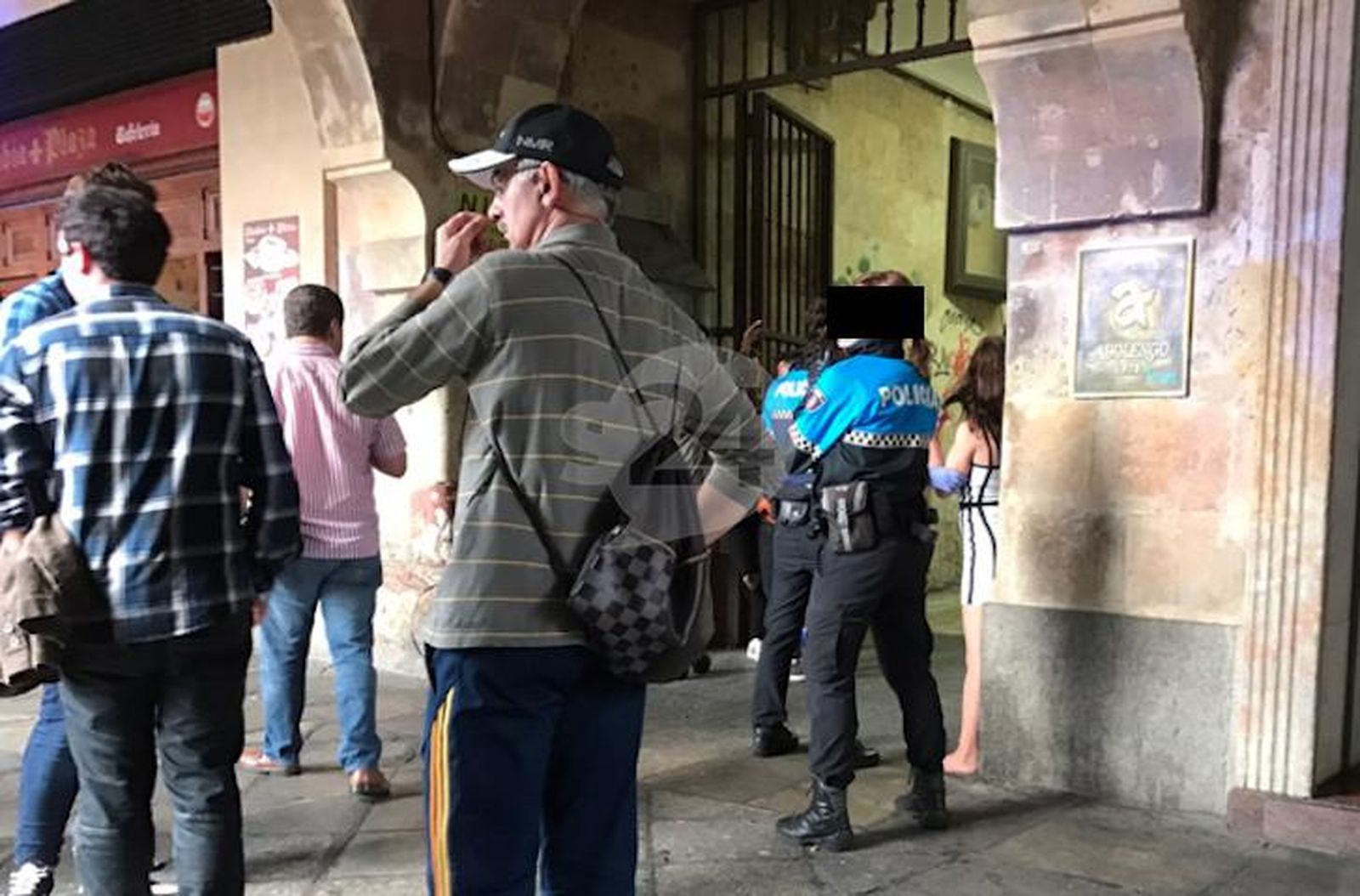 Enésima pelea en el polémico after del pasaje junto a la Plaza Mayor