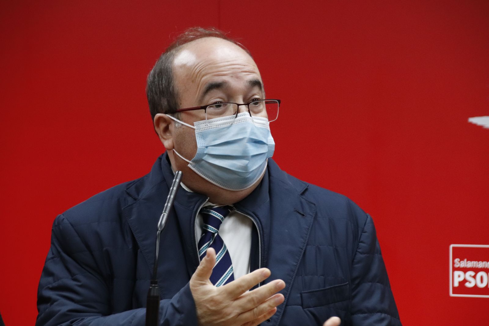 El Ministro de Cultura Miquel Iceta, Virginia Barcones, mantienen un encuentro con colectivos de la cultura.