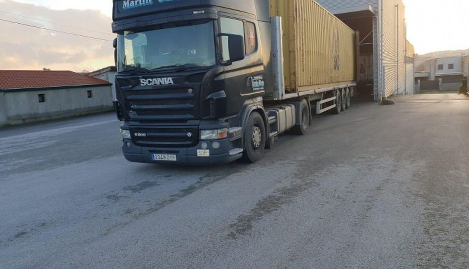 Camión de la empresa Martín Diego. Foto Martín Diego.