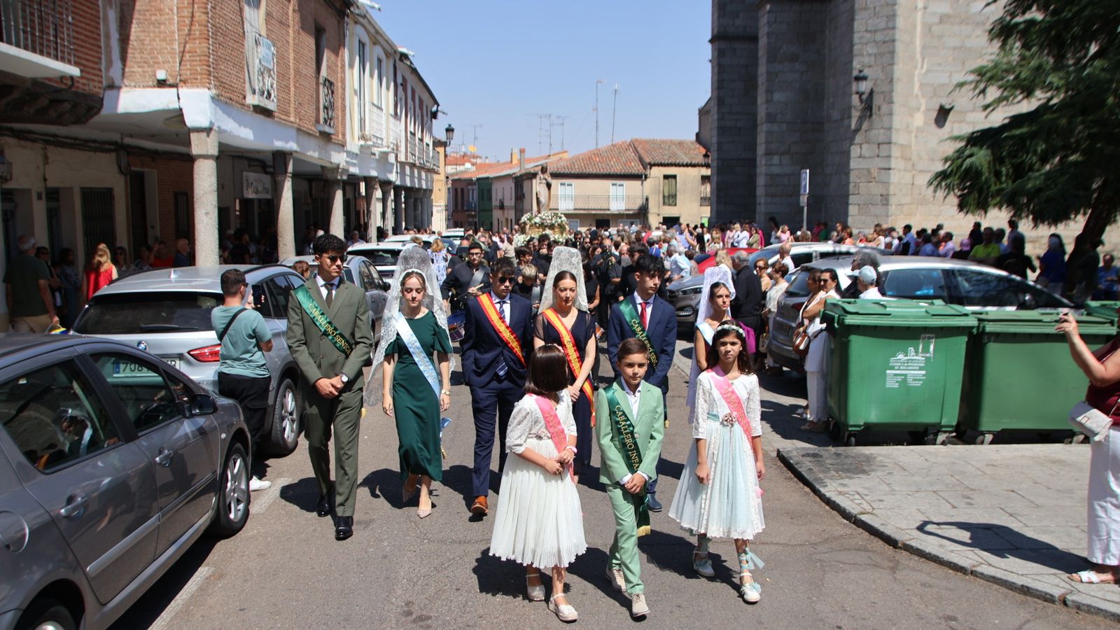 Peñaranda misa patrona y procesión