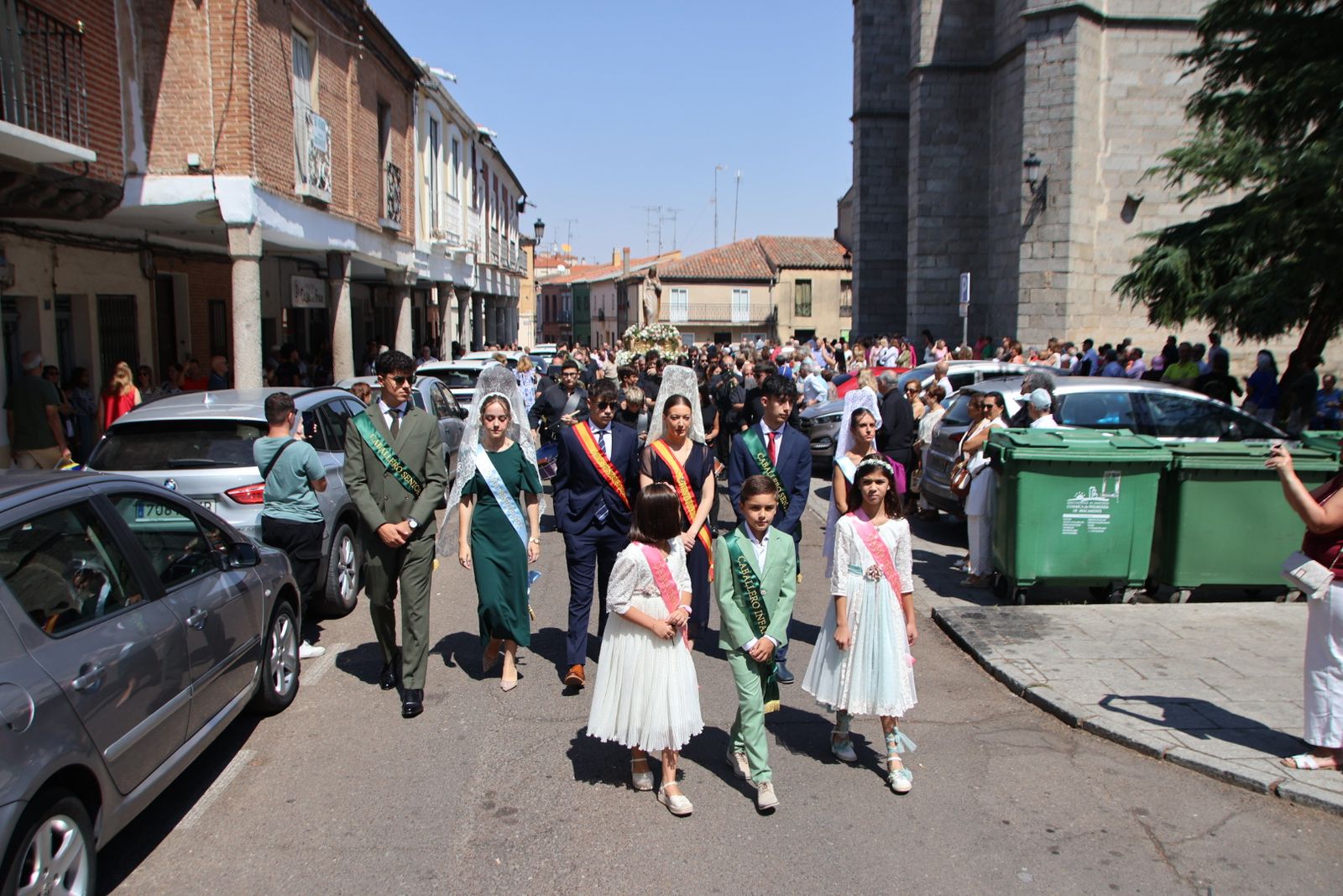 Peñaranda misa patrona y procesión