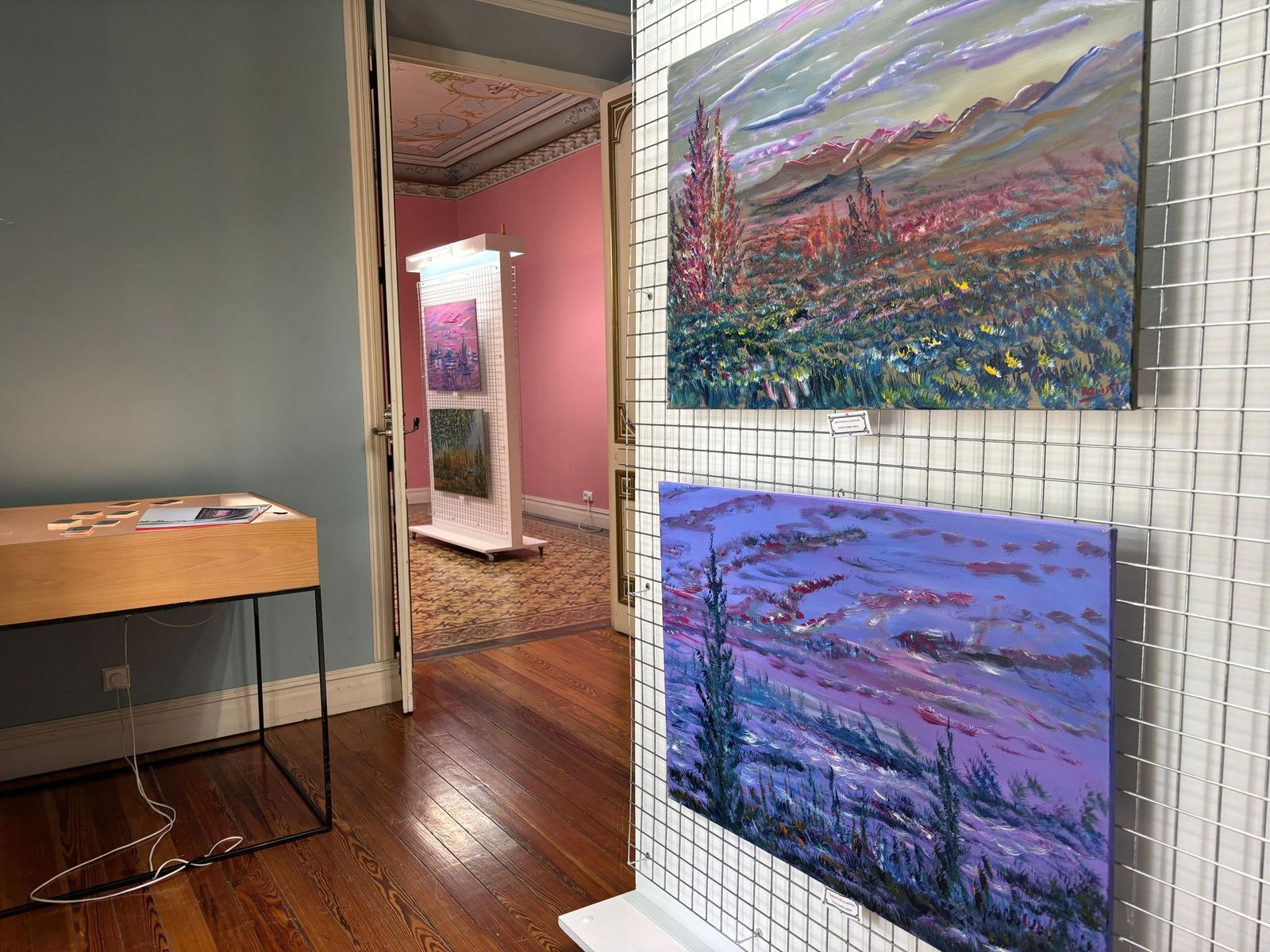 ‘Amaneceres’, la exposición de pintura de Patricio Salazar, abre sus puertas en Benavente