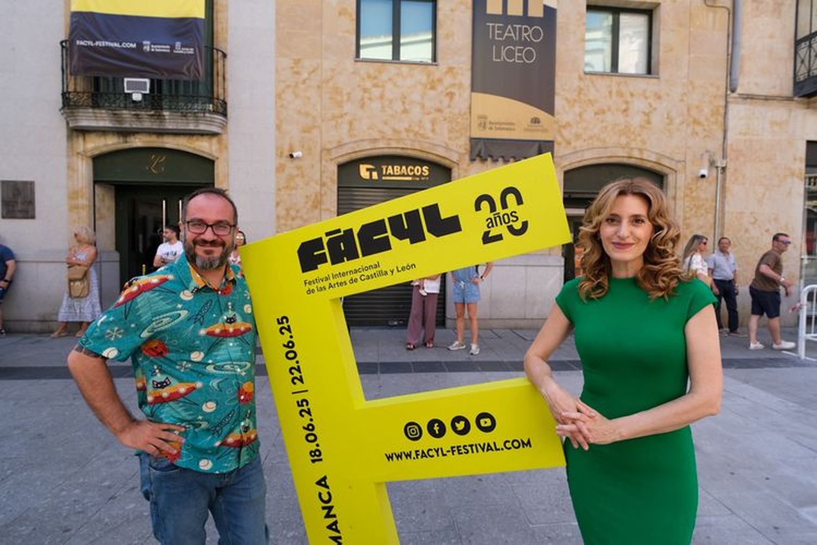 El FACYL reúne a más de 100.000 personas en Salamanca y supera los dos millones de espectadores en su vigésimo aniversario El FACYL reúne a más de 100.000 personas en Salamanca y supera los dos millones de espectadores en su vigésimo aniversario