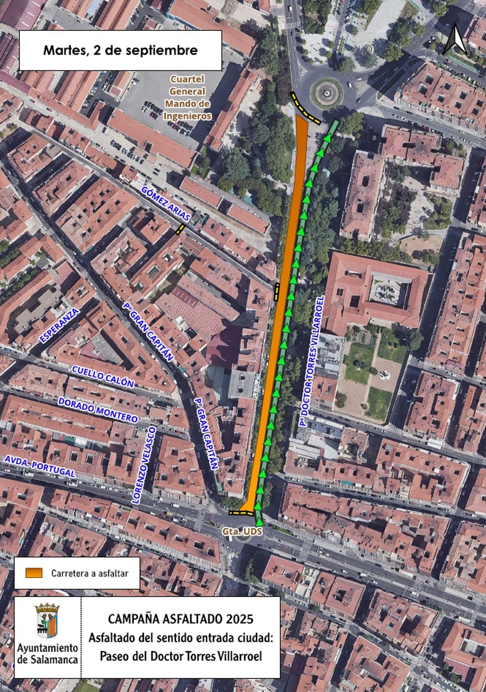 Asfaltado Doctor Torres Villarroel 2 septiembre