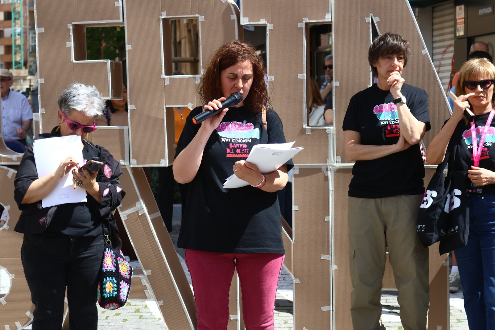 Entrega de premios de la XVI Galería Urbana del Barrio del Oeste