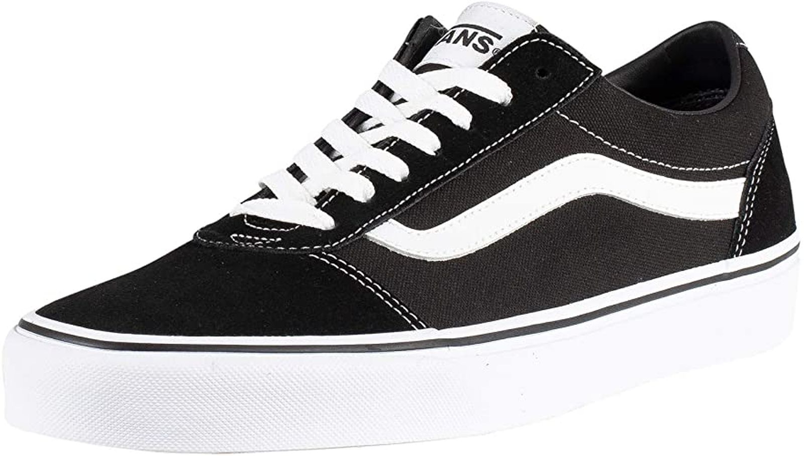 Vans negras. Foto Amazon