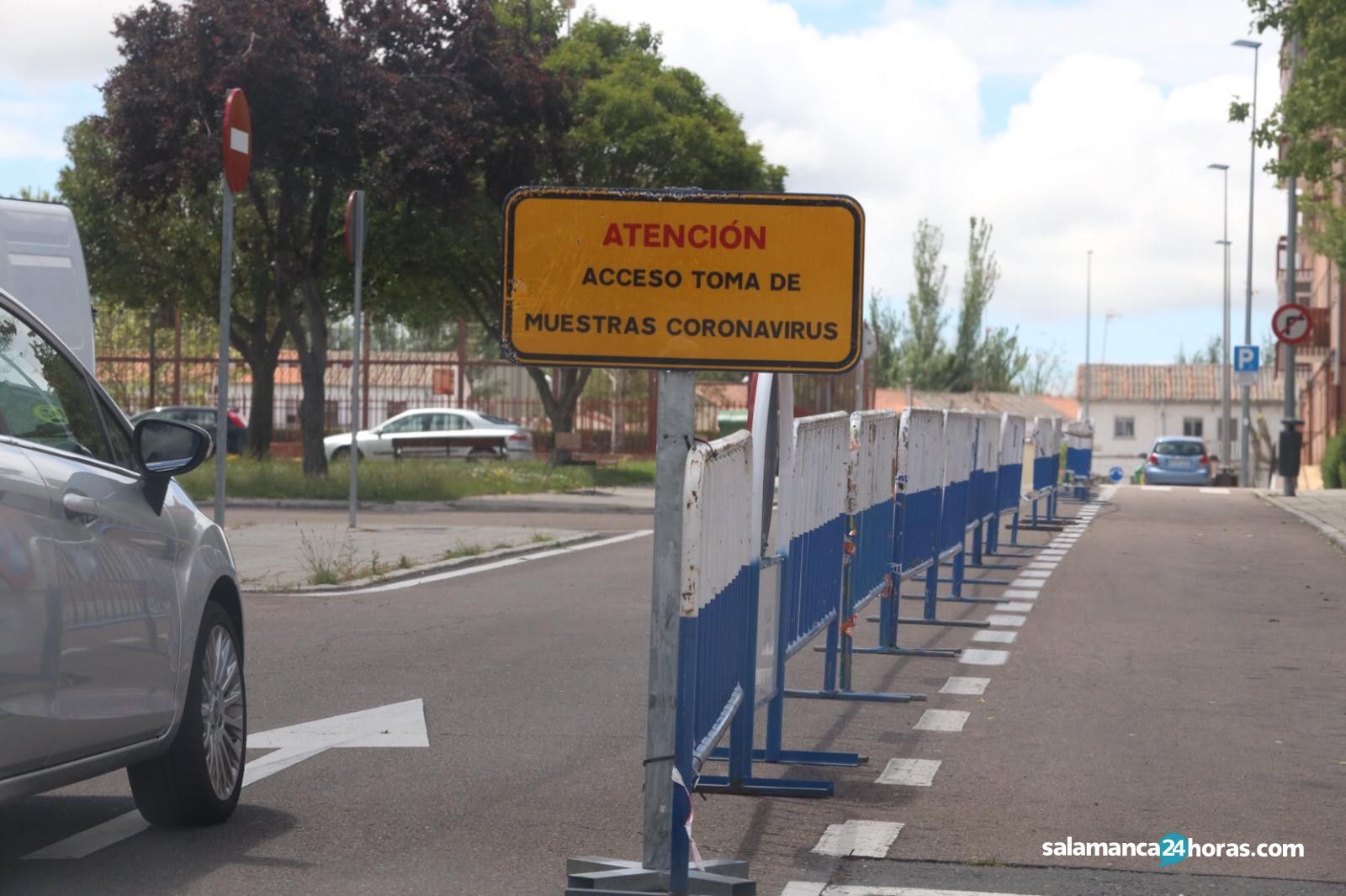 muestras coronavirus centro de salud