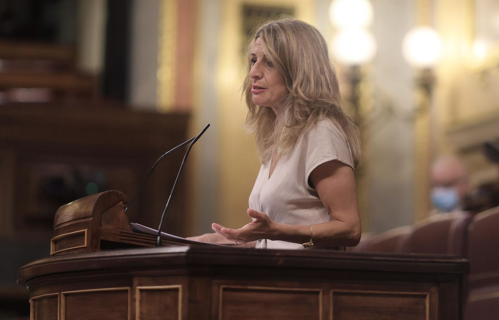 La vicepresidenta segunda del Gobierno y ministra de Trabajo y Economía Social, Yolanda Díaz