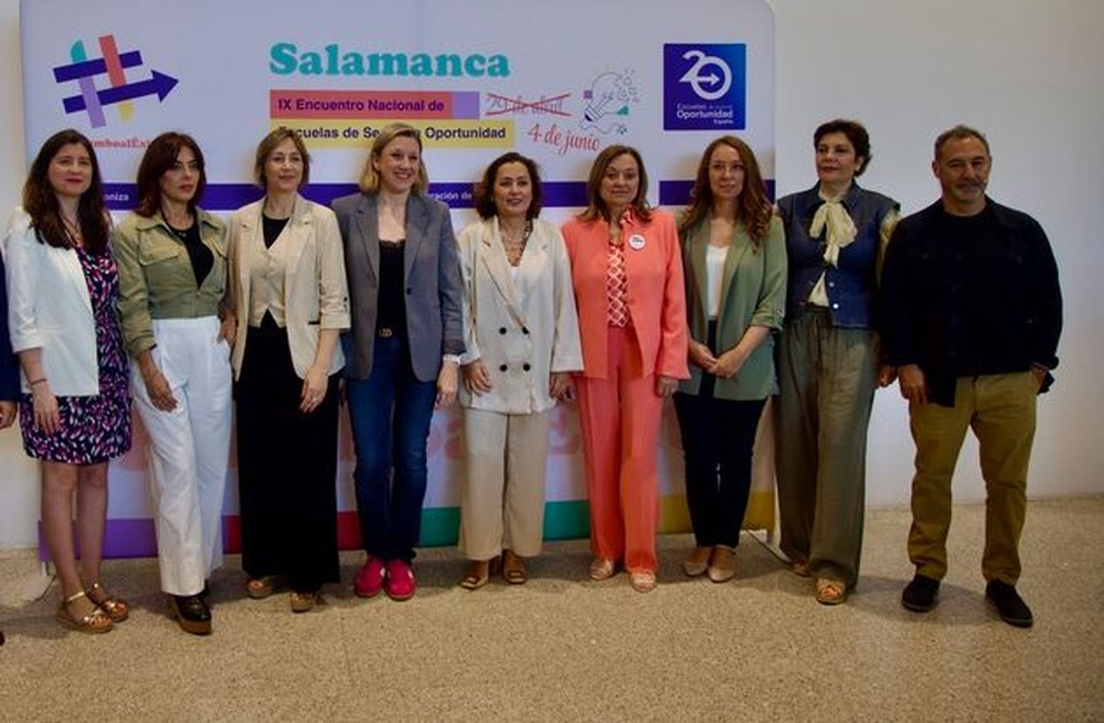 La vicepresidenta de la Junta de Castilla y León y consejera de Familia e Igualdad de Oportunidades, Isabel Blanco, inaugura el IX Encuentro Nacional de Escuelas de Segunda Oportunidad. SUSANA MARTÍN | ICAL