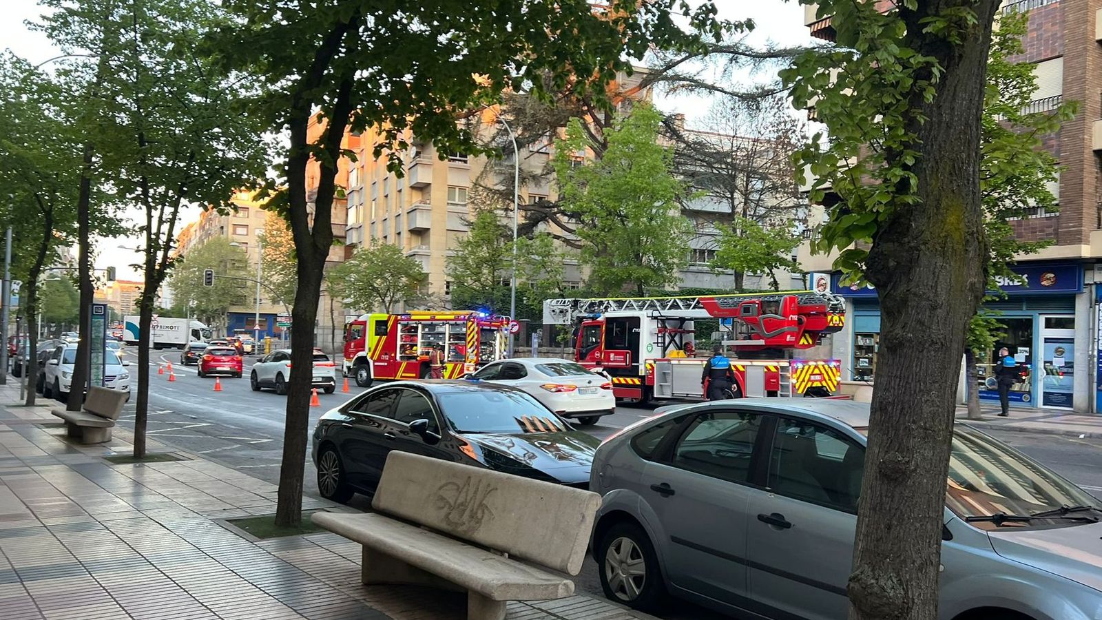 Incendio Paseo de la Estación