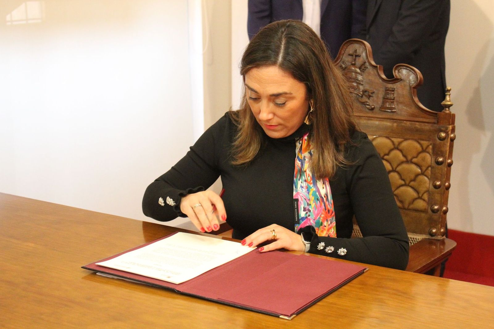 Firma de un convenio de colaboración en el ámbito de la seguridad vial en la circulación por las carreteras autonómicas.
