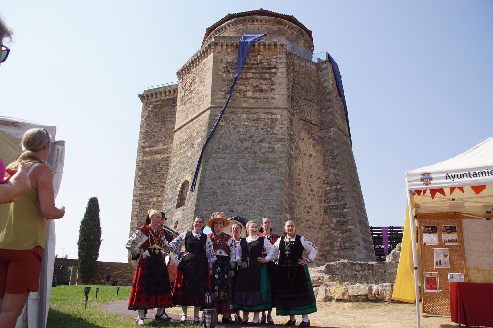 Inauguración del mercado medieval de Alba de Tormes