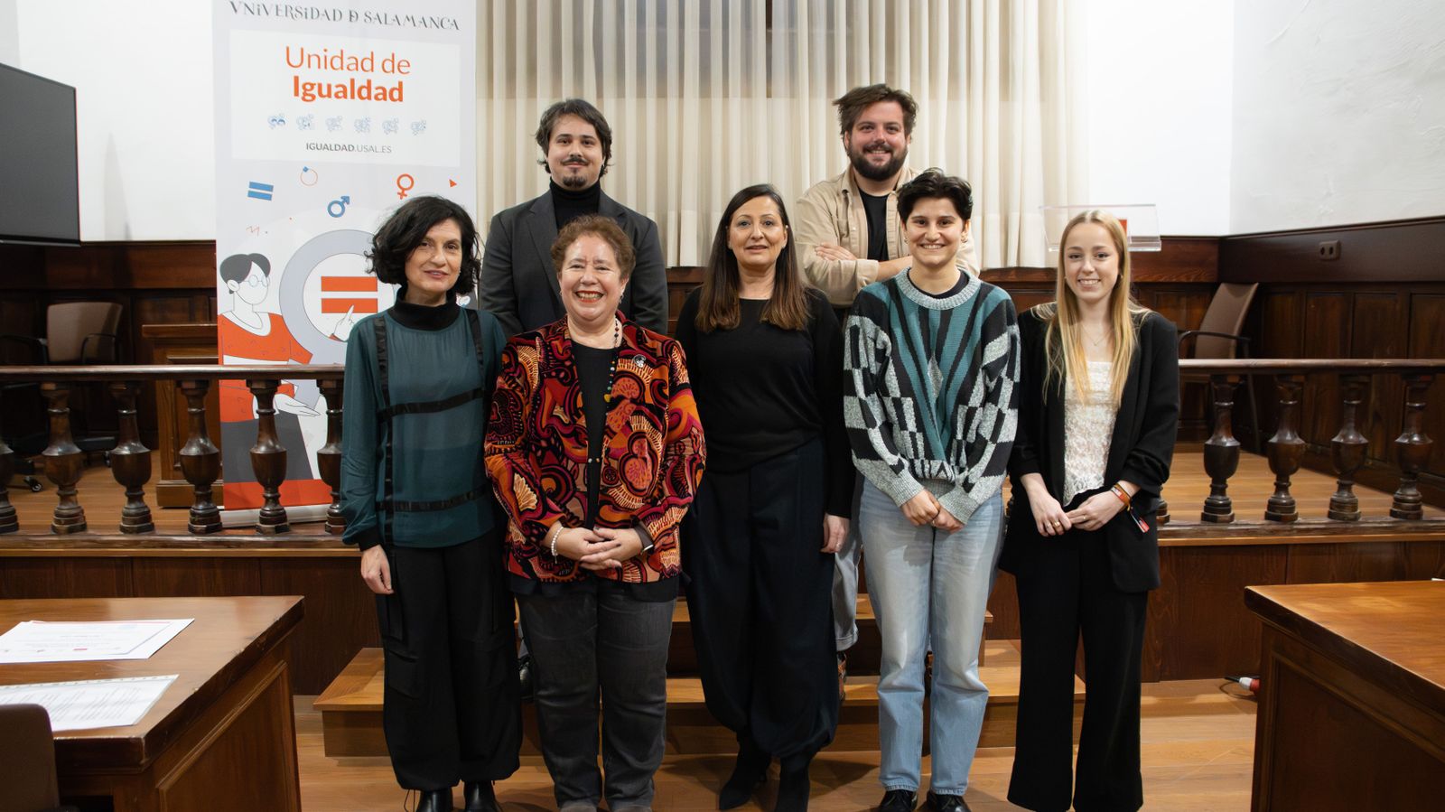 Entrega de los premios al mejor Trabajo Fin de Grado, Trabajo Fin de Máster y Tesis Doctoral en materia de género, concedidos por la Unidad de Igualdad