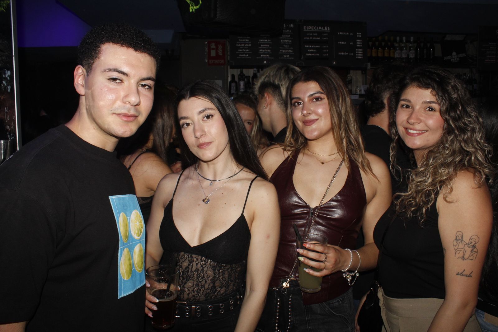 Salamanca de noche, sabado 25 de abril