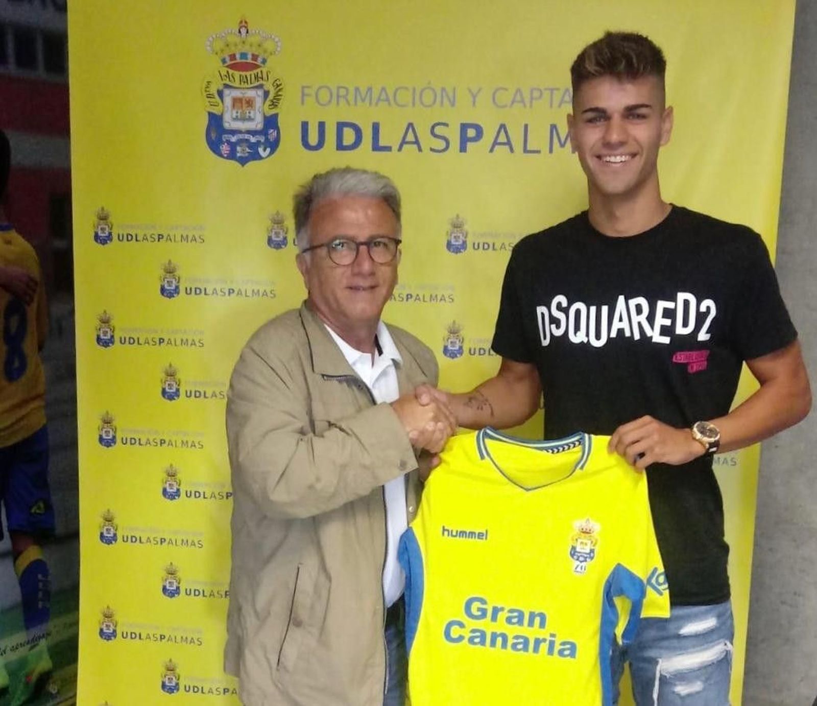 Diego Hernández a Las Palmas B