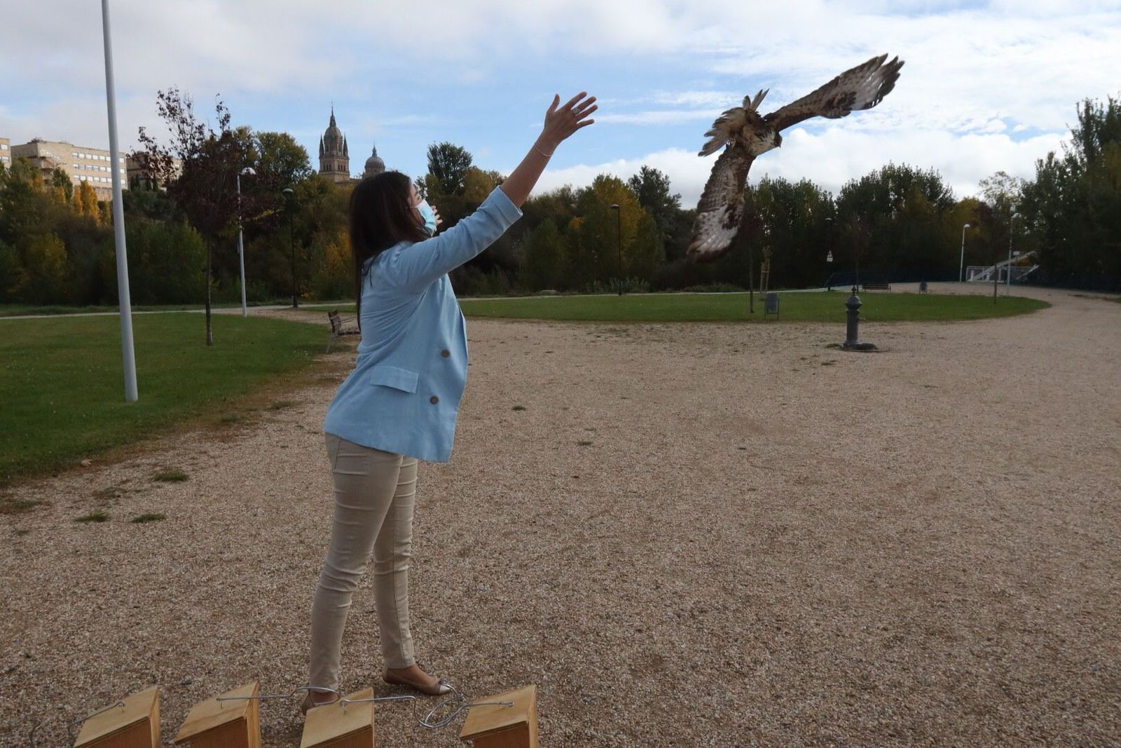 Miryam Rodríguez, ha presentado este lunes el nuevo programa de fauna y biodiversidad del proyecto LIFE Vía de la Plata.