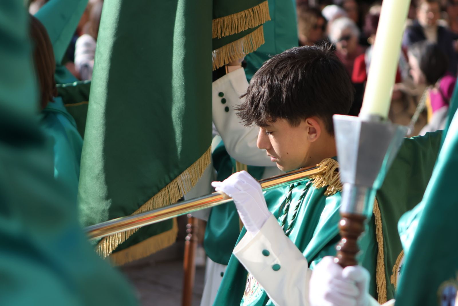 La Oración de Jesús en el Huerto de los Olivos recobra todo su esplendor en las calles de Salamanca