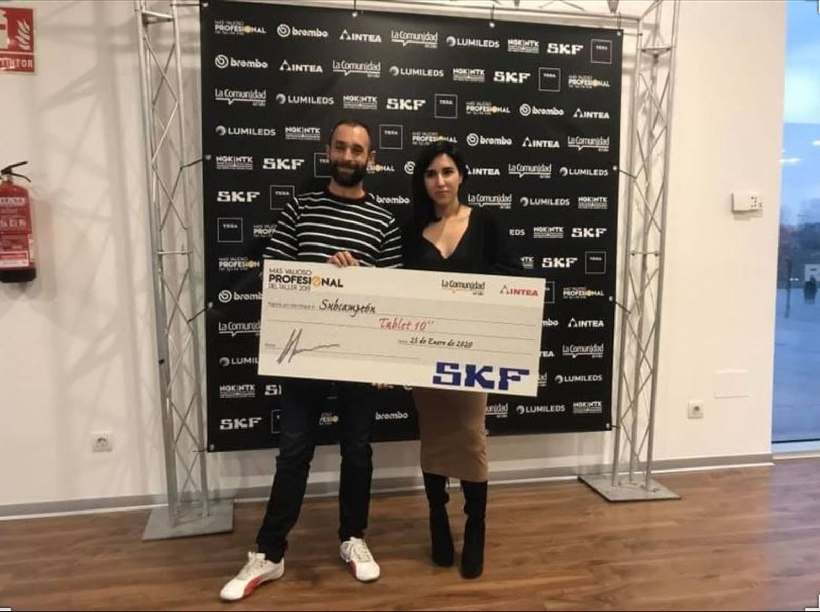 Iván Martín Báez, en la edición 2020.Archivo